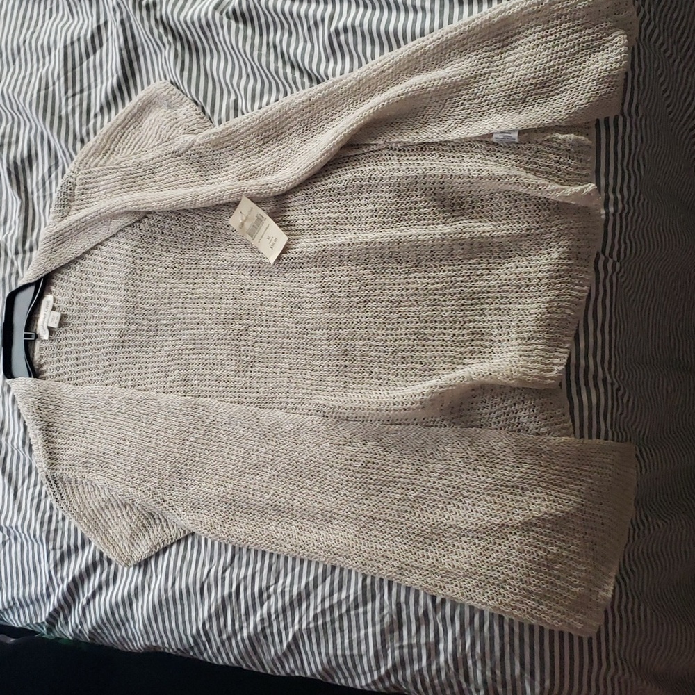 Coldwater Creek short sleeve open cardigan size XL